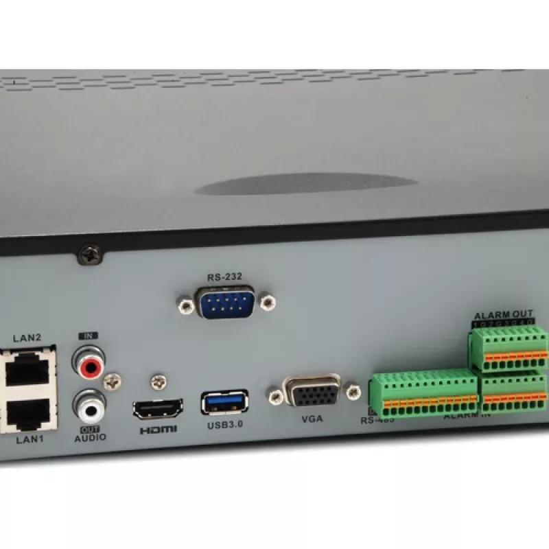 LevelOne NVR-1612 16-kanaals 12MP 4-bay netwerk videorecorder