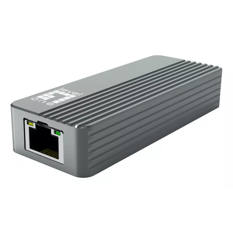 LevelOne USB-0410 USB 3.2 Gen 1 Type-A naar Gigabit Ethernet-adapter