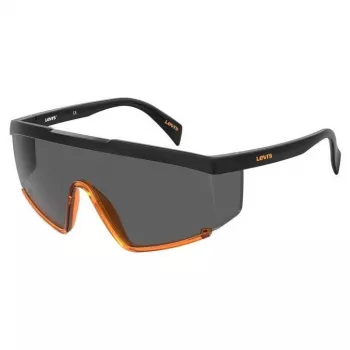 LEVI'S LV-1008-S-8LZ unisex zonnebril havana montuur grijs groen gepolariseerd glas 55mm