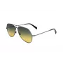 Levi's LV-1012-S-R80 unisex rechthoekige zonnebril Havana/bruin 57mm