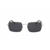 LEVI'S LV-1019-S-IR unisex zonnebril - zwart montuur, grijze glazen, 57 mm