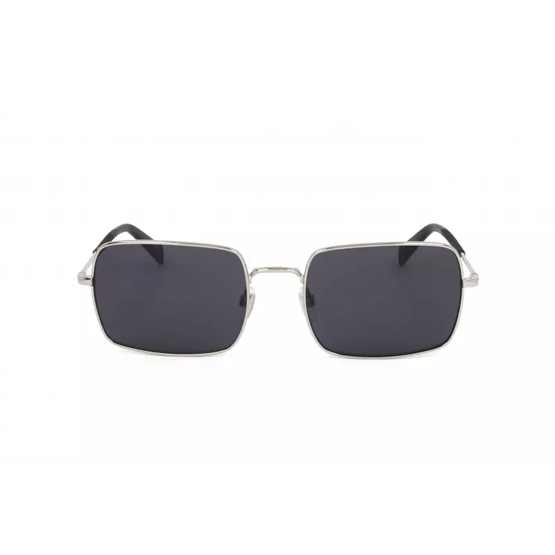 LEVI'S LV-1019-S-IR unisex zonnebril - zwart montuur, grijze glazen, 57 mm