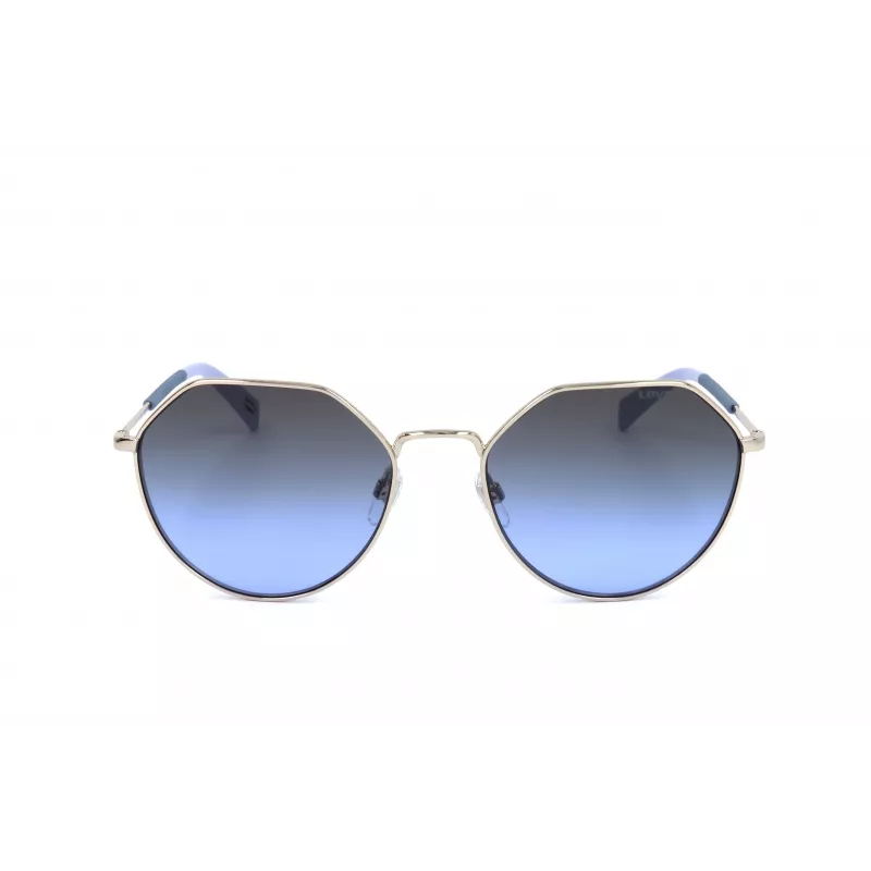 LEVI'S LV-1020-S-3YG Unisex zonnebril havanna bruin rechthoekig 57mm