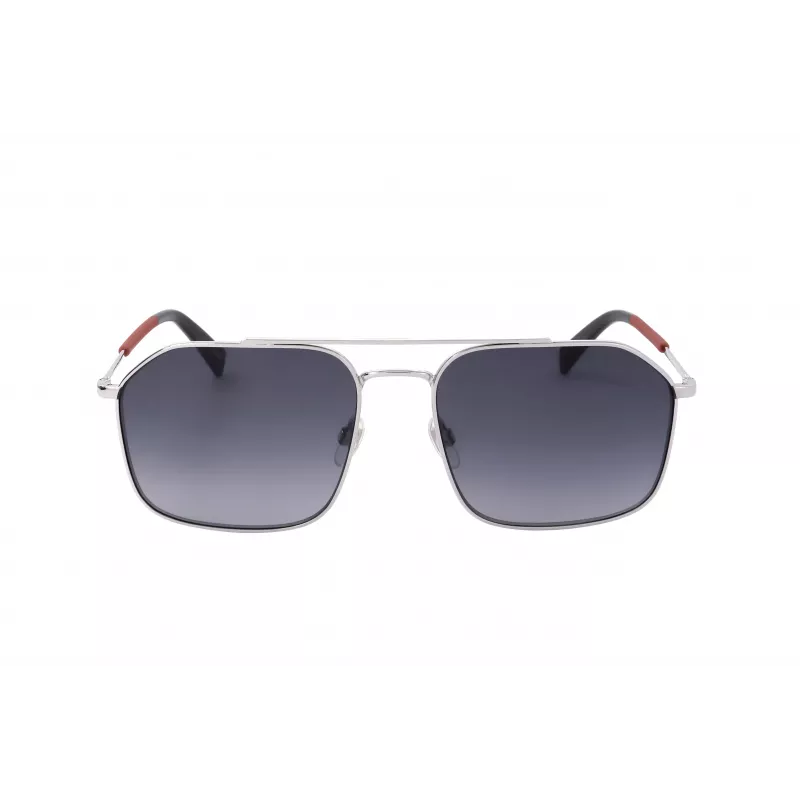 Levi's LV-1021-S-RD unisex zonnebril - zwart montuur, grijze glazen, 58 mm