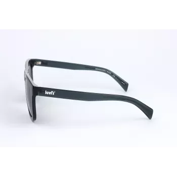 LEVI'S LV-1023-S-PJP unisex gepolariseerde zonnebril - zwart/grijs montuur, grijze lens, 53mm