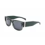 LEVI'S LV-1033-S-1ED Unisex rechthoekige zonnebril - zwart montuur grijze glazen 53mm