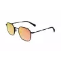 LEVI'S LV-1035-S-003 unisex zonnebril, zwart montuur, grijze glazen, 51/22/140 mm