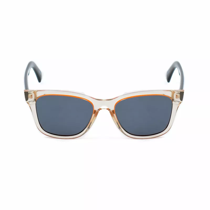 LEVIS LV1002S40GF3I unisex zonnebril - zwart montuur, grijze glazen, 53 mm