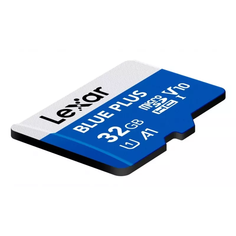 Lexar BLUE PLUS microSDHC-geheugenkaart 32 GB, C10 A1 U3 V10