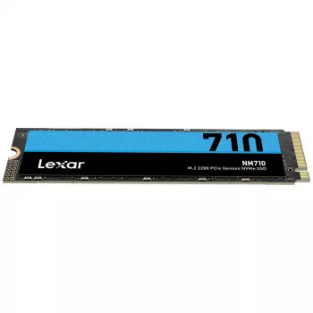 LEXAR NM710 500GB M.2 2280 PCIe Gen4x4 NVMe SSD - 5000MB/s lezen, 2600MB/s schrijven