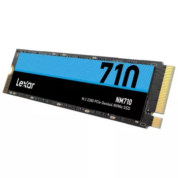 LEXAR NM710 500GB M.2 2280 PCIe Gen4x4 NVMe SSD - 5000MB/s lezen, 2600MB/s schrijven