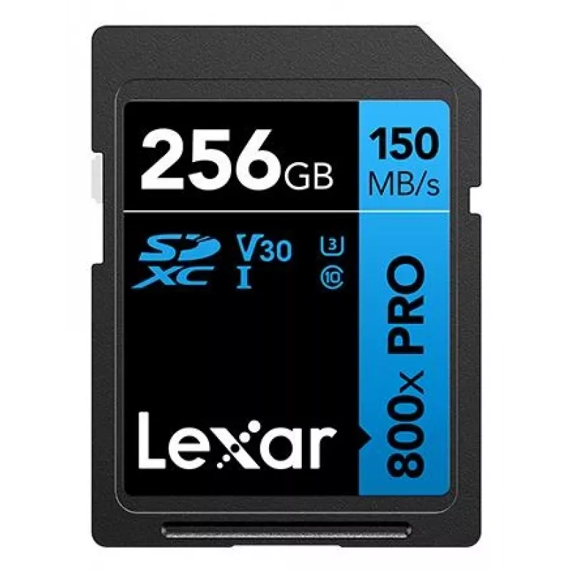 Lexar Professional 800x Pro SDXC 256GB geheugenkaart