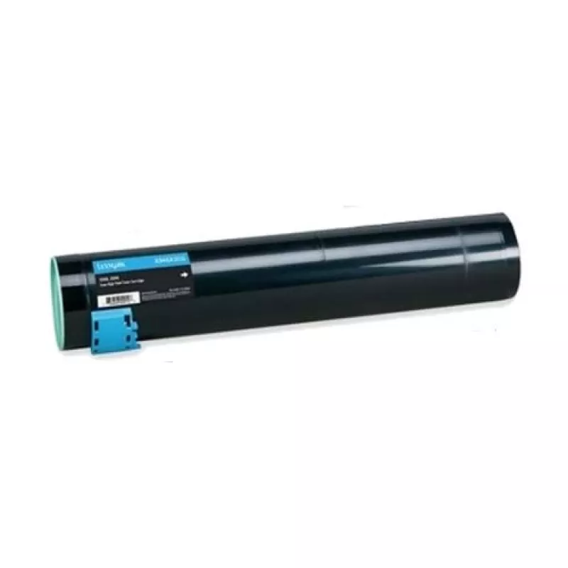 Lexmark 700X2 High Yield cyaan tonerpatroon