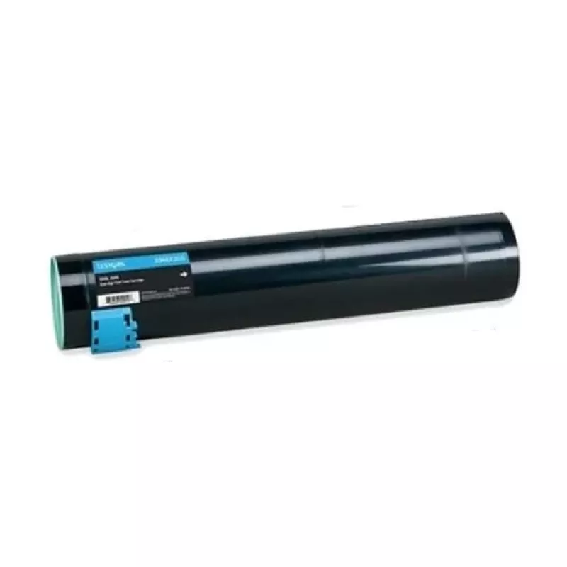 Lexmark 700X2 High Yield cyaan tonerpatroon