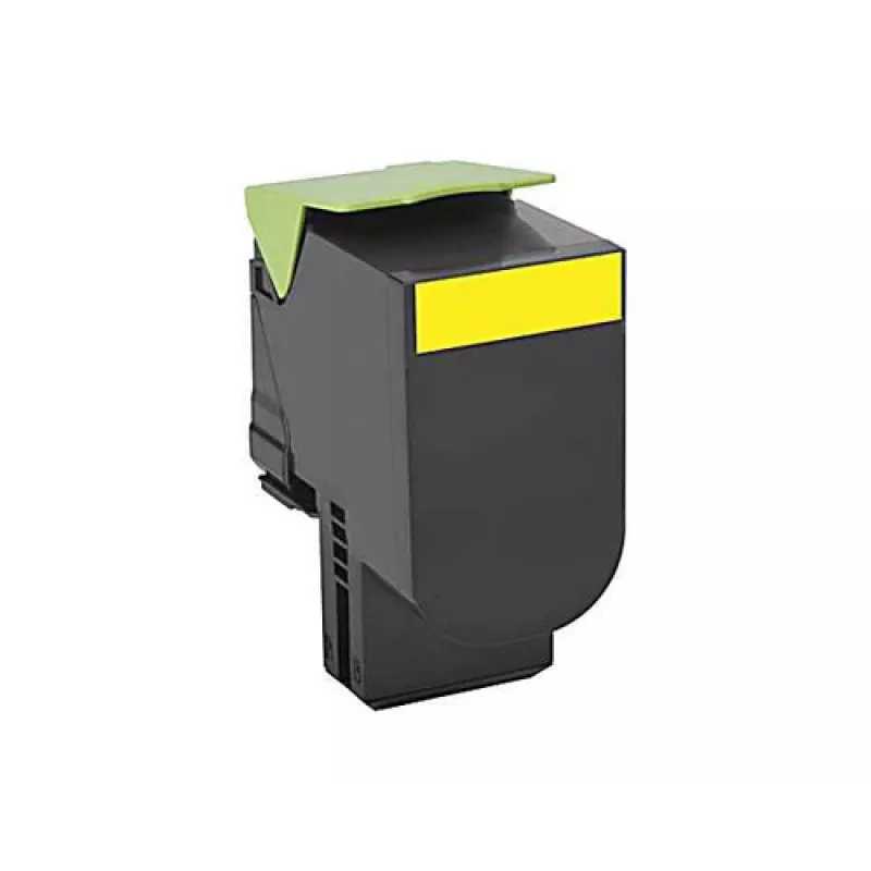 Lexmark 800S4 tonercartridge geel 80C0S40