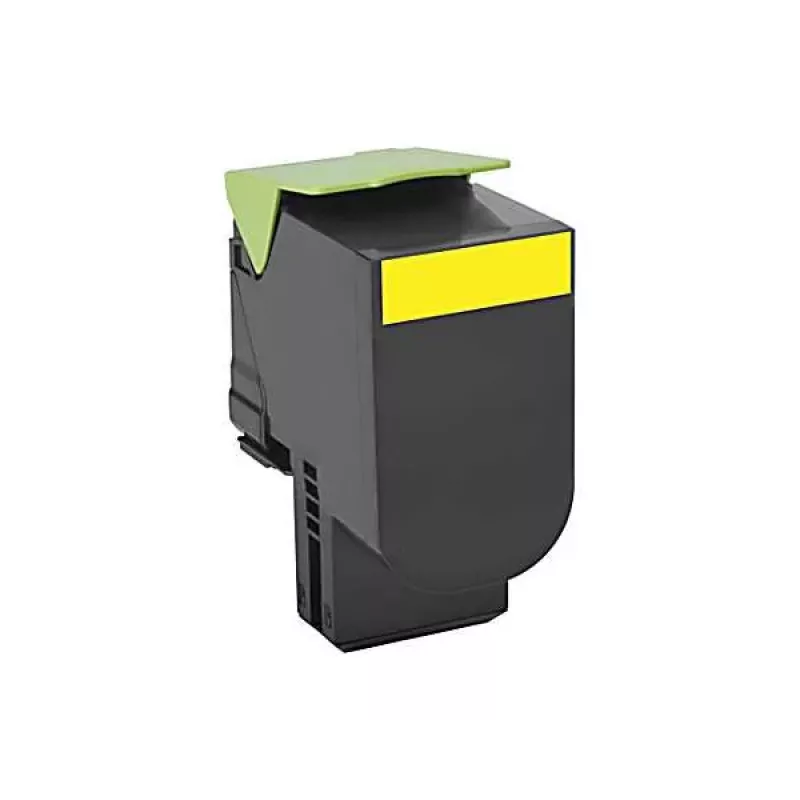 Lexmark 800S4 tonercartridge geel 80C0S40