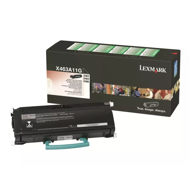Lexmark zwarte originele tonercartridge LCCP, LRP
