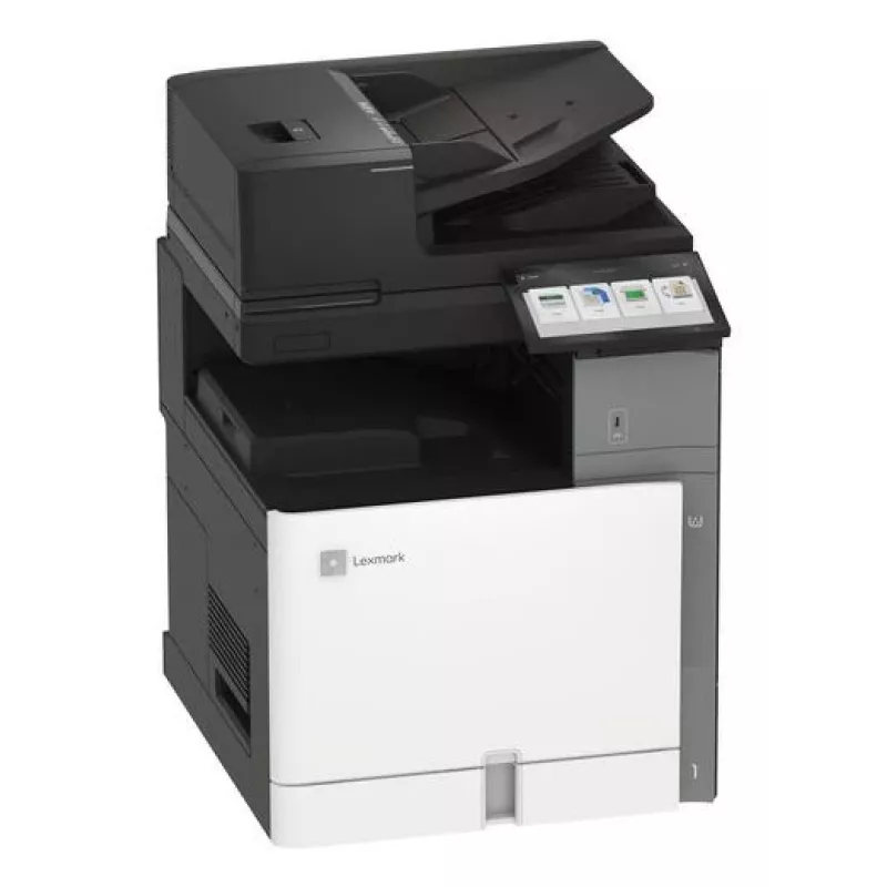 Lexmark CX962se A3 kleurenlaser-multifunctionele printer – printen, kopiëren, scannen, faxen, 55 ppm, duplex, 10 inch touchscreen, Ethernet, USB