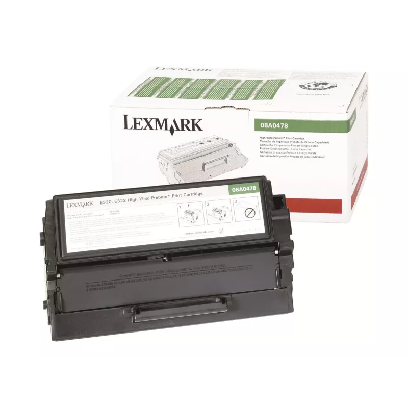 Lexmark High Yield - Zwart - Origineel