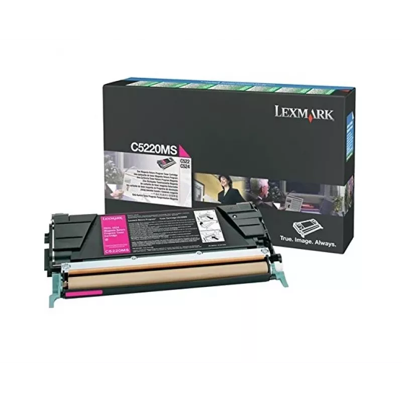 Lexmark Magenta Originele Tonercartridge LCCP, LRP