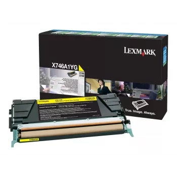 Lexmark gele originele tonercartridge LCCP, LRP