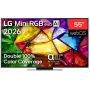 LG 55MRGB87B3B 55 inch 4K QNED Mini LED smart tv met α7 Gen6 AI-processor, webOS 23, 120Hz, 4x HDMI 2.1