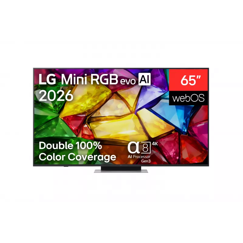 LG 65MRGB87B3B 65 inch (164 cm) 4K QNED Mini RGB evo smart-tv
