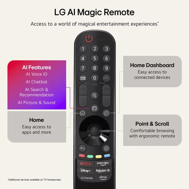 LG Electronics OLED42C6ELB 42-inch 4K OLED-televisie, zwart, 120 Hz, triple-tuner, webOS smart-tv