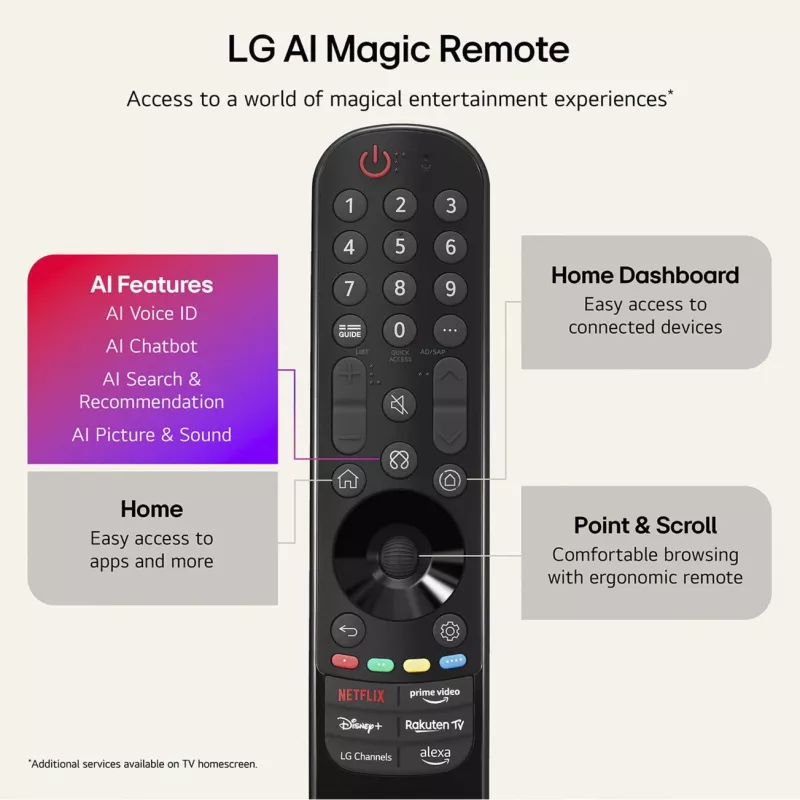 LG Electronics OLED48C6ELB.AEUD 48-inch 4K OLED-televisie, zwart, UltraHD/4K, triple-tuner, 120Hz-paneel