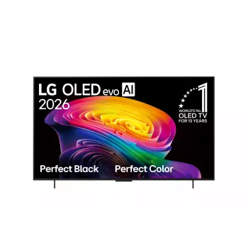 LG OLED42C61LA 42 inch (106 cm) 4K OLED evo Smart TV met α9 AI Processor 4K Gen6, webOS 23, 120Hz, Dolby Vision & Atmos, 4 HDMI 2.1, 40W 2.2ch audio, G-Sync/FreeSync, model 2023