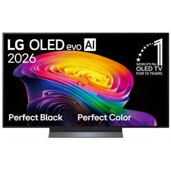 LG OLED48C61LA 48 inch 4K OLED evo smart-tv met α9 Gen4 AI-processor, 120Hz, Dolby Vision IQ, webOS, ThinQ AI