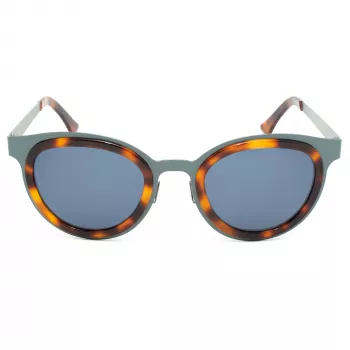 LGR FELICITEBLU39 unisex zonnebril - blauw montuur, grijze glazen, 47/24/145 mm