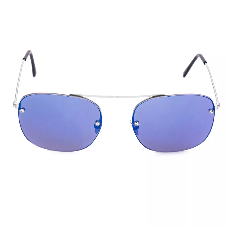 LGR Maas unisex zonnebril zilver grijs 54/18/145 mm