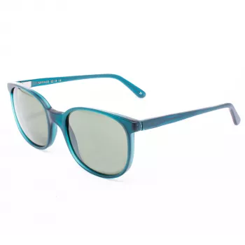 LGR Woman Spring Green 37 zonnebril - rechthoekig acetaat montuur UV400