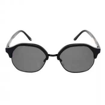 LGR Zanzibar unisex zonnebril zwart/grijs 50/12/135 mm