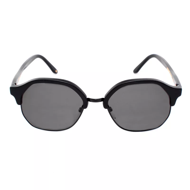LGR Zanzibar unisex zonnebril zwart/grijs 50/12/135 mm
