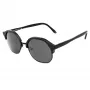 LGR Zanzibar unisex zonnebril zwart/grijs 50/12/135 mm