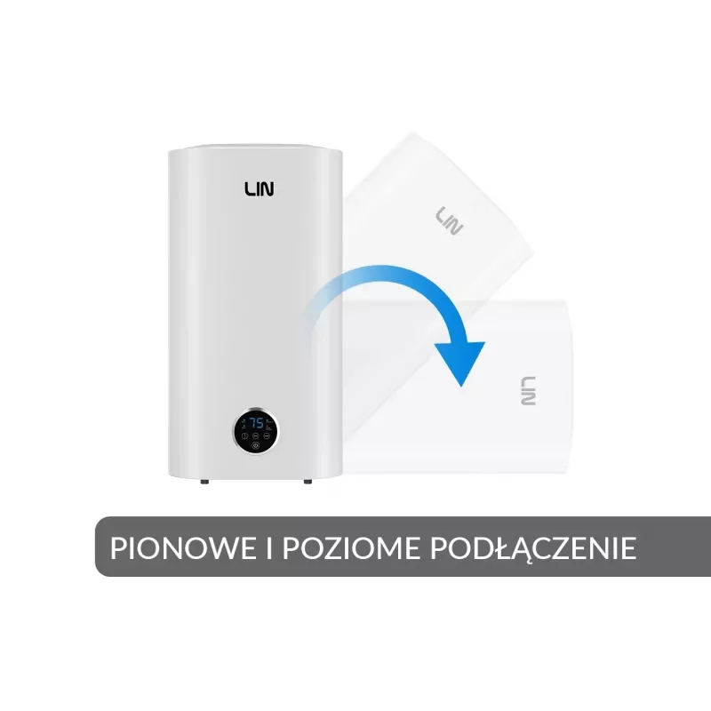 LI- Elektrische warmwaterboiler LIN LIFVD1SMWH 50L universeel wit