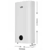 LIN LIFVD1SMWH 100L universele elektrische boiler, wit, Wi-Fi