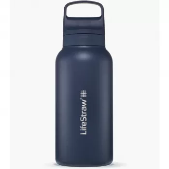 LifeStraw Go 2.0 RVS Waterfilterfles 1L - Ägäisches Meer