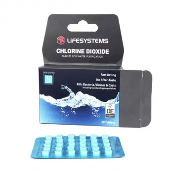 Lifesystems chloordioxide waterzuiveringstabletten 30 stuks