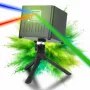 LIGHT4ME ACCU APP LASER oplaadbare laserprojector met Bluetooth-appbediening
