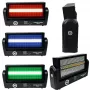 LIGHT4ME Aurora Strobe Head Moving LED stroboscoop 144x3W wit 6500K DMX