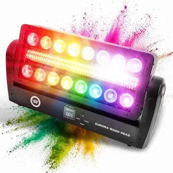 LIGHT4ME AURORA WASH HEAD moving effect light