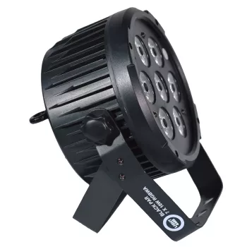 LIGHT4ME BLACK PAR 7x10W RGBWA LED krachtig en licht