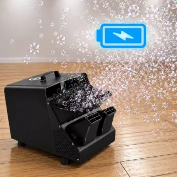 LIGHT4ME BUBBLE BIG ACCU accu-bubbelmachine