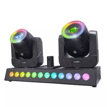LIGHT4ME CLONE 1 LED RGBW Lichteffect 2 koppen