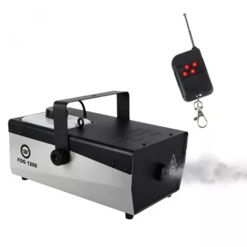 LIGHT4ME FOG 1200 V2 nevelmachine met afstandsbediening