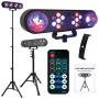 LIGHT4ME MAGIC BAR discobal LED PAR-effect met statief