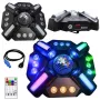 LIGHT4ME MULTIX 3-in-1 LED multieffectlicht (derby, strobe, laser)